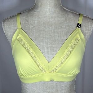 New with Tags Victoria’s Secret Incredible Unlined Bralette Yellow Size Large